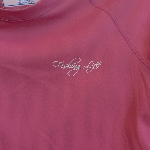 UPF 50+ Rash Guard Top Long Sleeve Swimsuit T- Shirt - Picture 3 of 5